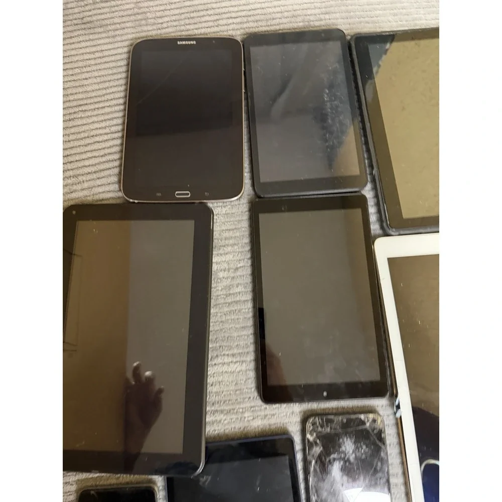 Lot Of Tablets And Phones Read